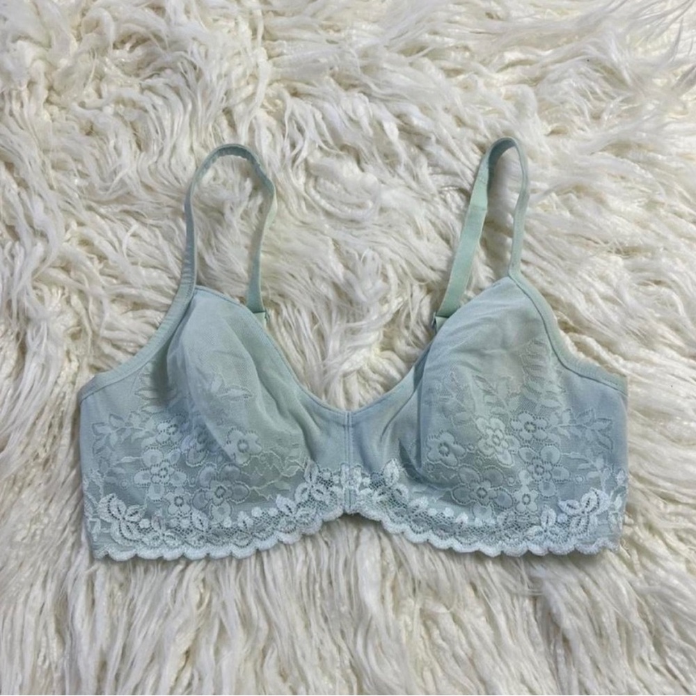 Marks & Spencer Light Blue Lace Bra